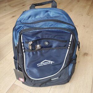 OGIO Carbon Backpack Black Blue NWT Embroidered SUPERIOR DISTRIBUTION 28L Pack